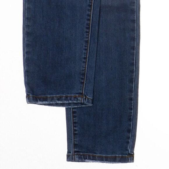 American Blue Skinny Jeans Size 13 Juniors Distressed Dark Wash Stretch 31x30 - Picture 5 of 11